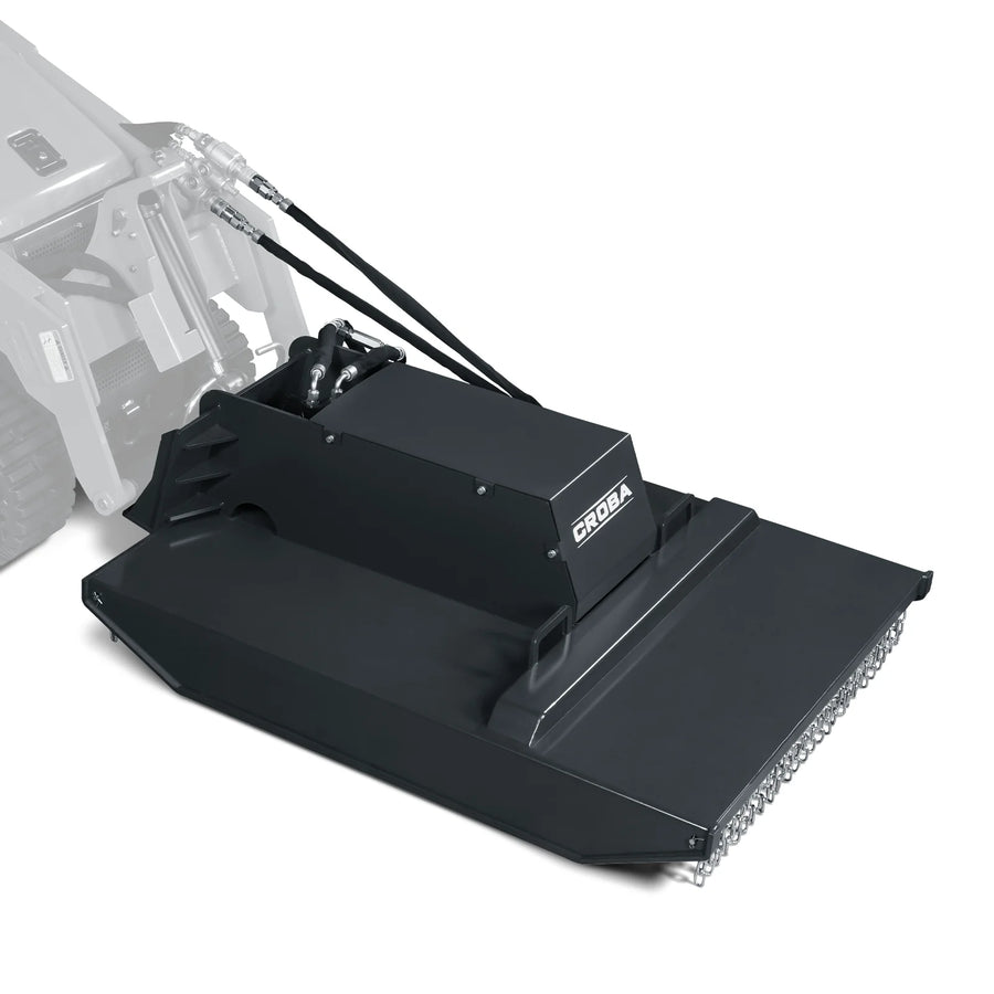 42'' Mini Skid Steer Brush Cutter, Hydraulic Motor