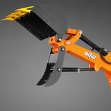 8' Tractor Backhoe Attachment with Mechanical Thumb,  15" Bucket,  ISO/SAE Switchable Controls,  Self-Contained Hydraulic System,  3 Point Hitch Cat.1 & 2,  20-100 HP,  BH760M thumbnail 11