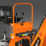 8' Tractor Backhoe Attachment with Hydraulic Thumb,  15" Bucket,  ISO/SAE Switchable Controls,  Self-Contained Hydraulic System,  3 Point Hitch Cat.1 & 2,  20-100 HP,  BH760H thumbnail 13