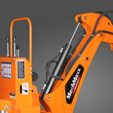 8' Tractor Backhoe Attachment with Hydraulic Thumb,  15" Bucket,  ISO/SAE Switchable Controls,  Self-Contained Hydraulic System,  3 Point Hitch Cat.1 & 2,  20-100 HP,  BH760H thumbnail 14