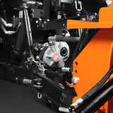 9' Tractor Backhoe Attachment with Hydraulic Thumb,  15" Bucket,  ISO/SAE Switchable Controls,  Self-Contained Hydraulic System,  3 Point Hitch Cat.1 & 2,  25-100 HP,  BH860H thumbnail 17