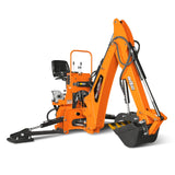 9' Tractor Backhoe Attachment with Hydraulic Thumb,  15" Bucket,  ISO/SAE Switchable Controls,  Self-Contained Hydraulic System,  3 Point Hitch Cat.1 & 2,  25-100 HP,  BH860H thumbnail 31