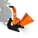 3-Point PTO Stump Grinder & 4" PTO Wood Chipper & Forestry Log Skidding Winch  Bundle, SG24 & BX42S &FW8800 thumbnail 53