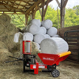 7HP 212cc Gasoline Engine Powered Bale Wrapper,  20 inch Wrapping Diameter,  HW20 thumbnail 3