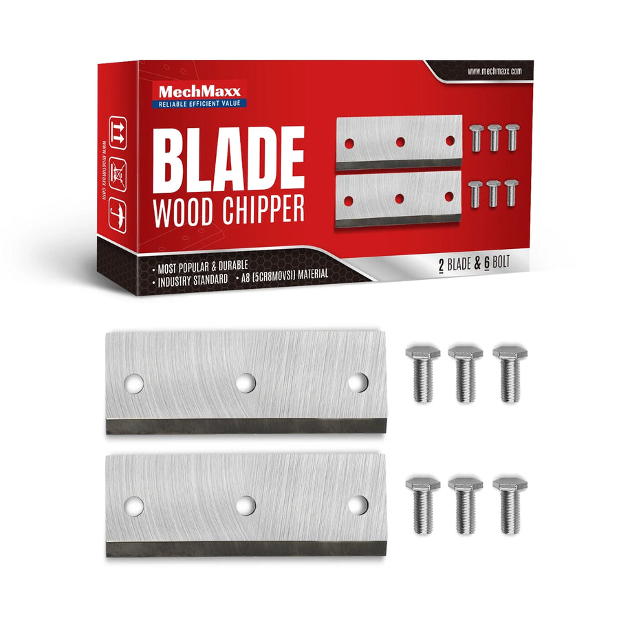 ( 1 Pack / 2 Pcs ) Blade for Wood Chipper GS650 (SKU: 110100; 110101）