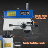 1 HP 16''x16'' Multi-Function Metal Lathe Milling Machine Head for Metalworking Combo Lathe, Drilling, and Milling Operations with Powerful Motor, Perfect for DIY, Workshops, and Professional Combination Metalworking Projects without Stand CLM1620 thumbnail 4