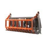 MechMaxx 75" Hydraulic Claw Root Rake Grapple Skid Steer Attachment , GBC75 thumbnail 1