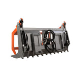 MechMaxx 75" Hydraulic Claw Root Rake Grapple Skid Steer Attachment , GBC75 thumbnail 3
