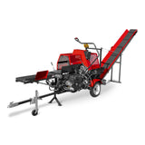 Firewood Log Splitter Processor with Conveyor,  20ton Splitting Force 22.5" x 15" Log Capacity,  18" Chainsaw,  HLS20 thumbnail 15