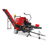 Firewood Log Splitter Processor with Conveyor,  20ton Splitting Force 22.5" x 15" Log Capacity,  18" Chainsaw,  HLS20 thumbnail 2