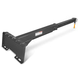 Adjustable Skid Steer Crane Jib Attachment, Manual Telescopic Manual Telescoping 6 FT - 10 FT, 5000 lbs Max Capacity, SSCJ50 thumbnail 13
