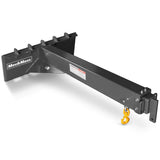 Adjustable Skid Steer Crane Jib Attachment, Manual Telescopic Manual Telescoping 6 FT - 10 FT, 5000 lbs Max Capacity, SSCJ50 thumbnail 5