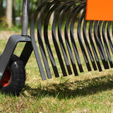 72" Landscape Rake with Bolt-On Wheels & 36 Tines 3 Point Hitch Tractor Attachment, LR72W thumbnail 12