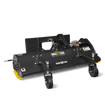 MechMaxx 68" Hydraulic Skid Steer Flail Mower Attachment,  SSFM-70