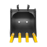 15" Backhoe Bucket without Pins, 4-Carbon Steel Teeth (for SKU: 150162, 150163, 150164, 201162, 201163, 201164) thumbnail 2