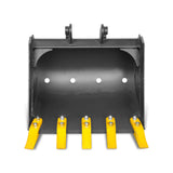 20" Backhoe Bucket without Pins, 5-Carbon Steel Teeth (for SKU: 150162, 150163, 150164, 201162, 201163, 201164) thumbnail 2