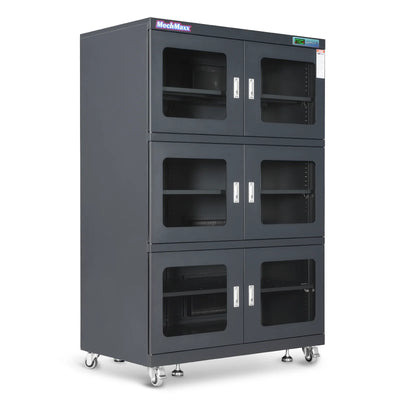 1-10% RH Electronic Dry Cabinet 1430L ESD Desiccator Cabinet Ultra-Low Humidity Storage,  EDC1430C-6