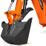 Trapezoidal V-Ditching Bucket without Pins, 2-Carbon Steel Teeth (for SKU: 150162, 150163, 150164, 201162, 201163, 201164) thumbnail 5