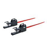 MechMaxx 43" Clamp-On Hay Bale Spear 1100lbs Capacity for Tractor Skid Steer Loader thumbnail 6