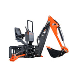 Skid Steer Backhoe 8ft Digging Depth, 16” Bucket Included,70°  Left/Right Swivel Rotation SBH50 thumbnail 3