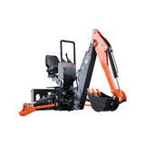 Skid Steer Backhoe 8ft Digging Depth, 16” Bucket Included,70°  Left/Right Swivel Rotation SBH50 thumbnail 4