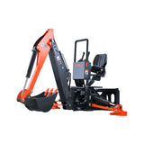 Skid Steer Backhoe 8ft Digging Depth, 16” Bucket Included,70°  Left/Right Swivel Rotation SBH50 thumbnail 2