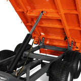 3-Point PTO Stump Grinder & 2-Ton Heavy-Duty Dump Trailer Bundle, SG24 & DT4X8 thumbnail 46