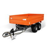 3-Point PTO Stump Grinder & 2-Ton Heavy-Duty Dump Trailer Bundle, SG24 & DT4X8 thumbnail 37