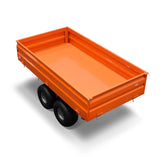 3-Point PTO Stump Grinder & 2-Ton Heavy-Duty Dump Trailer Bundle, SG24 & DT4X8 thumbnail 32