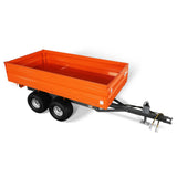 3-Point PTO Stump Grinder & 2-Ton Heavy-Duty Dump Trailer Bundle, SG24 & DT4X8 thumbnail 51