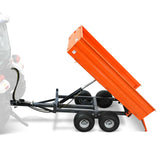 3-Point PTO Stump Grinder & 2-Ton Heavy-Duty Dump Trailer Bundle, SG24 & DT4X8 thumbnail 40