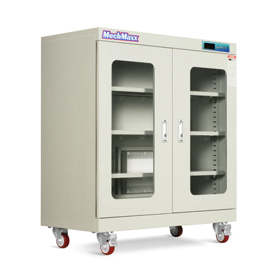 1-10% RH Electronic Dry Cabinet 320L ESD Desiccator Cabinet Ultra-Low Humidity Storage,  White,  EDC320CW