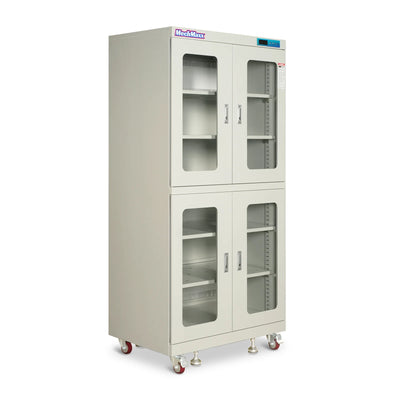 1-10% RH Electronic Dry Cabinet 880L ESD Desiccator Cabinet Ultra-Low Humidity Storage,  White,  EDC880CW