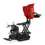 1100lbs Capacity E-Start 10HP 302cc Gas Engine Tracked Dumper Hydraulic Tipping and Lifting with Front Shovel ,  D50HTFL thumbnail 21