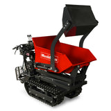 1100lbs Capacity E-Start 10HP 302cc Gas Engine Tracked Dumper Hydraulic Tipping and Lifting with Front Shovel ,  D50HTFL thumbnail 7