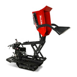 1100lbs Capacity E-Start 10HP 302cc Gas Engine Tracked Dumper Hydraulic Tipping and Lifting with Front Shovel ,  D50HTFL thumbnail 22