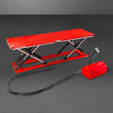 Stationary Electric Hydraulic Parallel Double Scissor Lift Table 3300lb Capacity,  108.3" x 31.5" Platform,  33.9" Lift Height,  UL Certified Motor,  ELT33P thumbnail 15