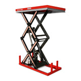 2200 lbs Capacity Stationary Electric Hydraulic Double Scissor Lift Table - 51.2" x 32.3" Platform,  70.1" Lift Height,  UL Certified Motor,  ELTD22 thumbnail 7