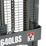 2640lbs Electric Straddle Stacker,  118" Lift,  Adjustable Legs & Forks,  F26-118SLA thumbnail 14