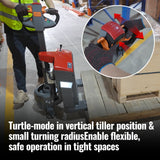 3300lbs Lithium-ion Electric Pallet Jack,  45"x27" Fork,  24V 40Ah Battery,  Walkie Type Truck,  EPT33 thumbnail 9