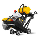 Honda GX160 Walk-Behind Concrete Floor Saw, 14 in Blade, 4 in Cutting Depth, FS350H thumbnail 17