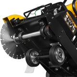 5.8 HP Walk-Behind Concrete Floor Saw, 14 in Blade, 4 in Cutting Depth, FS350Z thumbnail 12