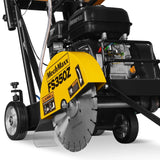 5.8 HP Walk-Behind Concrete Floor Saw, 14 in Blade, 4 in Cutting Depth, FS350Z thumbnail 9