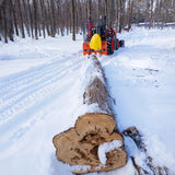 3-Point PTO Stump Grinder & 4" PTO Wood Chipper & Forestry Log Skidding Winch  Bundle, SG24 & BX42S &FW8800 thumbnail 40