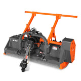 70" PTO Hitch Forestry Brush Mulcher, Cat 2,Tractor Power Recommended 70-110 HP,MC70 thumbnail 7