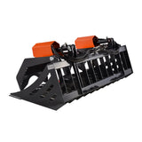 72” Skid Steer Skeleton Rock Bucket Grapple Rake, SSG72 thumbnail 2