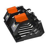 72” Skid Steer Skeleton Rock Bucket Grapple Rake, SSG72 thumbnail 7