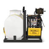 4000 PSI 4 GPM ZONSEN E-Start Engine Hot Water Pressure Washer Skid Mounted with 175 Gal Tank,  HPW40DT thumbnail 15