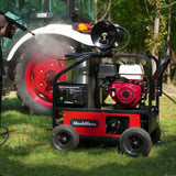 4000 PSI 4 GPM HONDA E-Start Engine Hot Water Pressure Washer with Hose Reel,  HPW40H thumbnail 5
