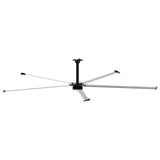 24FT HVLS Industrial Ceiling Fan 208-240V 1Ph - Energy Efficient Large Area Air Circulation Fan for Warehouses & Factories,  24FT1PH thumbnail 23